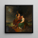 Ossian e Malvina - Johann Peter Krafft — quadro incorniciato alla parete
