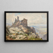 Lac Fucin - Othmar Brioschi — quadro incorniciato alla parete
