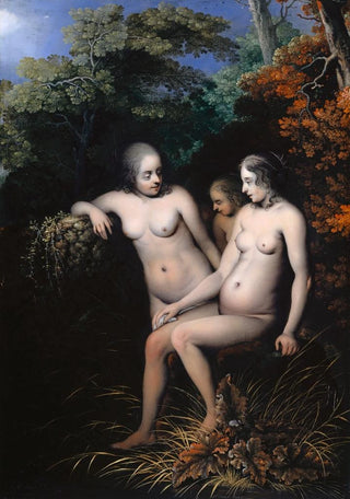 Ottmar Elliger - Nymphs at the Edge of a Forest.webp