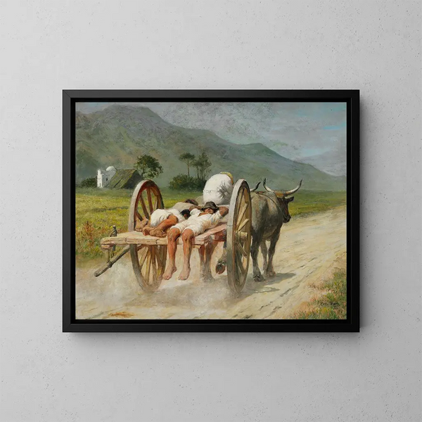 Scirococo - Otto Bache — gerahmtes Bild an der Wand