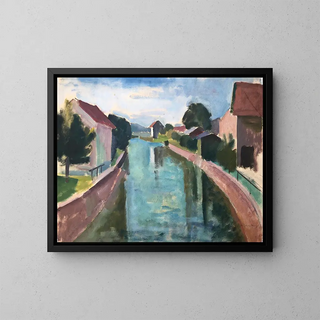 Otto Geigenberger - Huser am Kanal.webp