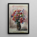 Bouquet de roses - Otto Geigenberger — framed artwork on a wall