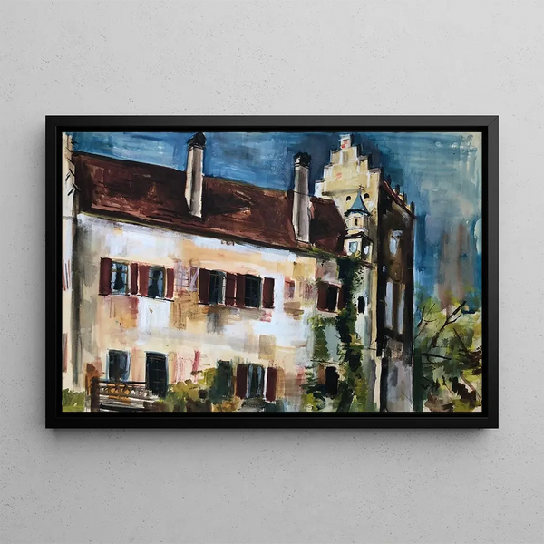 Otto Geigenberger - Wasserschloss in Reichertshausen.webp