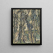 Ruisseau forestier avec baigneurs - Otto Kopp — gerahmtes Bild an der Wand