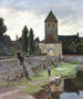 La porta di Rothenburg a Dinkelsbühl - Otto Kubel — vista dell’opera