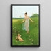 Spring of Love - Otto Lingner — framed artwork on a wall