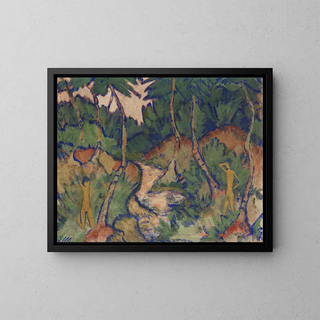 Otto Mueller - Badende in Landschaft.webp