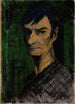 Self-portrait Painting - Otto Mueller — artwork view