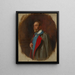 Portrait des Prinzen Clovis von Hohenlohe, Schillingsfürst - Otto Propheter — gerahmtes Bild an der Wand