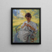 Ein Sommermorgen - Otto Stark — gerahmtes Bild an der Wand