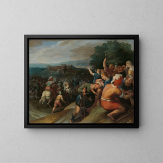 Otto van Veen - The Batavians Surround the Romans at Vetera.webp