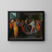 La Conferenza delle Gallie a Reims - Otto van Veen — quadro incorniciato alla parete