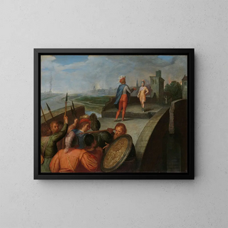 Otto van Veen - The Peace Negotiations between Julius Civilis and the Roman General Cerialis.webp