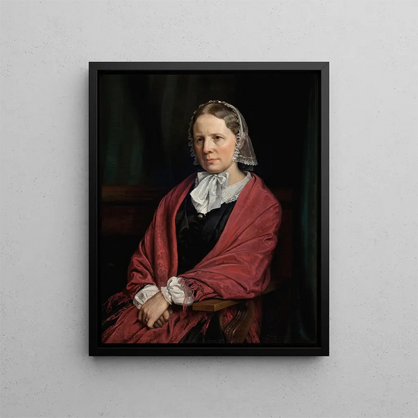 P C Skovgaard - Amalie Elisabeth Freund f von Wrden Billedhuggeren H E Freunds hustru.webp