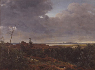 P C Skovgaard - View of Frederiksvrk from Tisvilde Wood North Zealand.webp
