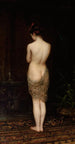 Young girl bathing - Pantaleon Szyndler — artwork view