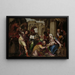 L'Adoration des mages - Paolo Farinati — gerahmtes Bild an der Wand