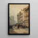 Rue de Londres - Paolo Sala — framed artwork on a wall