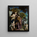 Mars e Venere uniti dall'amore - Paolo Véronèse — quadro incorniciato alla parete
