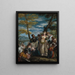 La scoperta di Mosè - Paolo Véronèse — quadro incorniciato alla parete