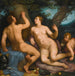 Parigi e Oenone - Cornelis Cornelisz van Haarlem — vista dell’opera