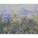Reproduktion des Gemäldes Parliemers à Bordighera - Claude Monet
