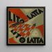 Parole in libertà futuriste olfattive tattile-termiche Pl 1 - Filippo Tommaso Marinetti — quadro incorniciato alla parete