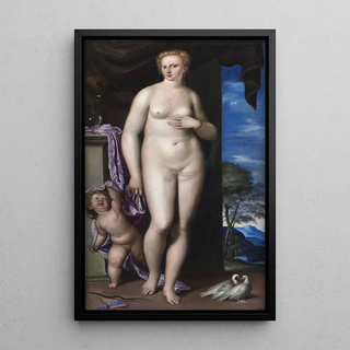 Parrasio Micheli - Venus and Cupid.webp