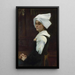Breton Girl - Pascal-Adolphe-Jean Dagnan-Bouveret — framed artwork on a wall