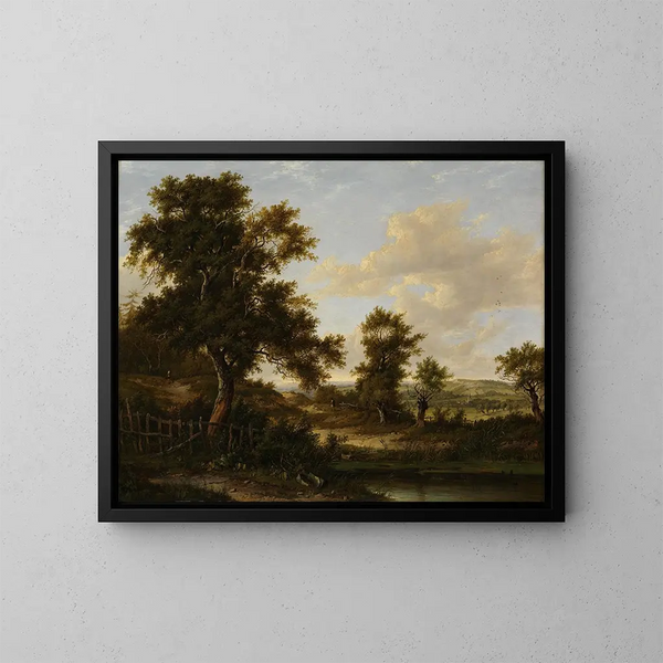 in der Nähe von Penshurst, Kent - Patrick Nasmyth — gerahmtes Bild an der Wand
