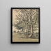 Eine Partie im Regent's Park - Patrick Nasmyth — gerahmtes Bild an der Wand