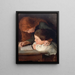 La lecture - Paul-Albert Bartholomé — gerahmtes Bild an der Wand