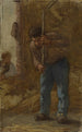 Geschichte des Weizens Das Dreschen - Paul Albert Baudouin — Ansicht des Kunstwerks