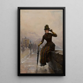 Paul Charles ChocarneMoreau - Looking Across the Seine.webp