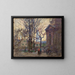 Una strada di Gloucester - Paul Cornoyer — quadro incorniciato alla parete