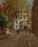Le Village de New York - Paul Cornoyer — vista dell’opera