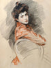 Ritratto di Elisabeth Van Beema - Paul César Helleu — vista dell’opera