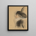 Ritratto di Belle da Costa Greene - Paul César Helleu — quadro incorniciato alla parete