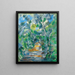 Sentier forestier du Mas Jolie au Château Noir - Paul Cézanne — quadro incorniciato alla parete