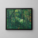Interno di una foresta - Paul Cézanne — quadro incorniciato alla parete
