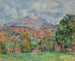 La Montagne Sainte-Victoire - Paul Cézanne — vista dell’opera