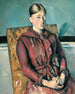 Madame Cézanne in einem gelben Sessel - Paul Cézanne — Ansicht des Kunstwerks