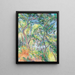 Unterholz - Paul Cézanne — gerahmtes Bild an der Wand