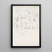Unterholz unter den Bäumen - Paul Cézanne — gerahmtes Bild an der Wand