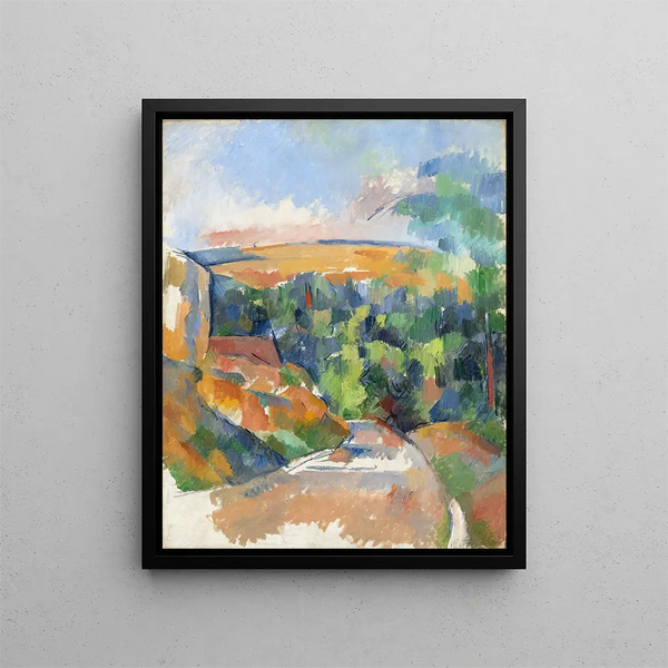 Paul Czanne - The Bend in the Road.webp