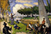 I pescatori scena fantastica - Paul Cézanne — vista dell’opera
