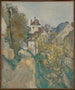 Das Haus von Dr. Gachet in Auvers-sur-Oise - Paul Cézanne — Ansicht des Kunstwerks