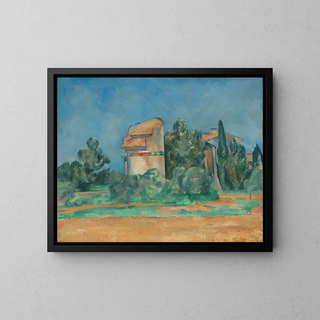 Paul Czanne - The Pigeon Tower at Bellevue.webp