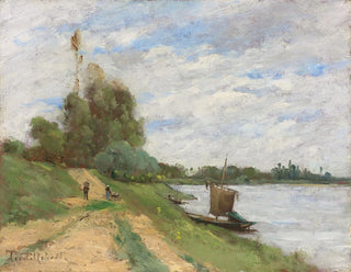 Paul Dsir Trouillebert - Le Bateau  Voiles.webp