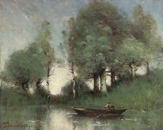 Paul Dsir Trouillebert - Le Passeur Sur Ltang.webp